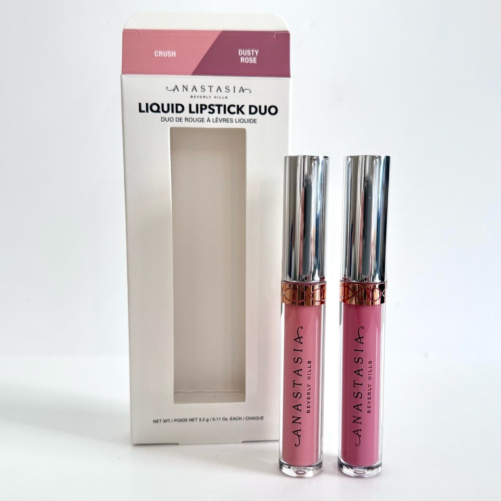 Anastasia Beverly Hills Liquid Lipstick Duo Crush / Dusty Rose